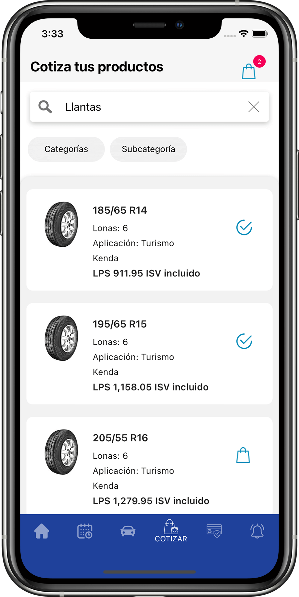 Cotice productos automotrices, repuestos y accesorios